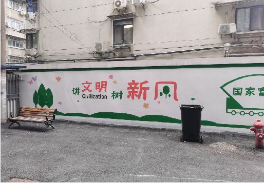 武陟社区墙绘